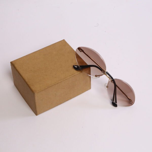 Rimless oval vintage glasses - Image 2