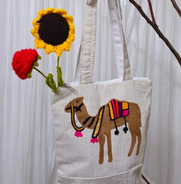 Camelia Craft Tote - Image 2