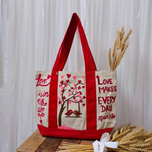 Love Blooms Tote - Image 3